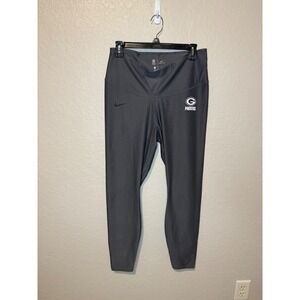 Nike NFL Packers Dri-FIT Active Leggings Women's XL Gray Sportswear